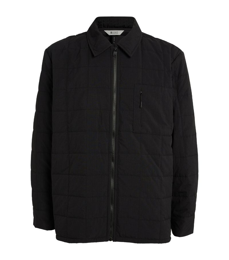 Rains Rains Quilted Zip-Up Jacket