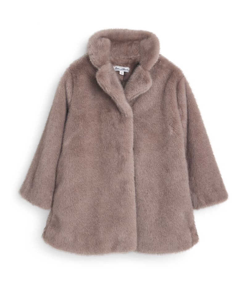 Tartine Et Chocolat Tartine Et Chocolat Faux Fur Coat (2-12 Years)