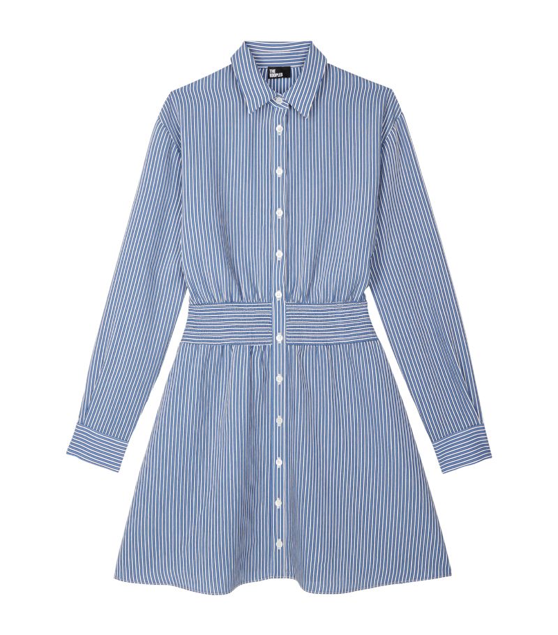 The Kooples The Kooples Striped Mini Shirt Dress