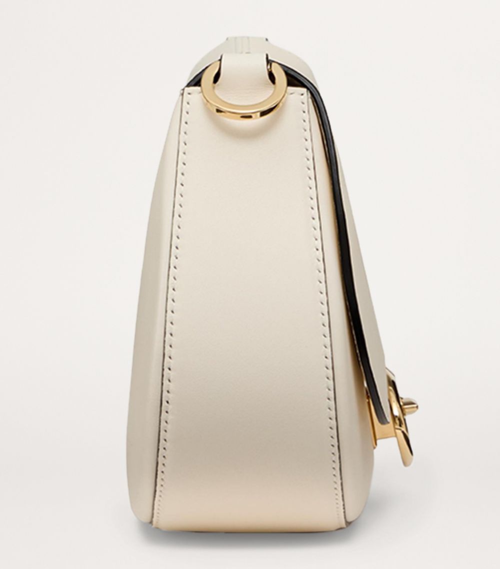 VALENTINO GARAVANI Valentino Garavani Small Leather Ohval Shoulder Bag