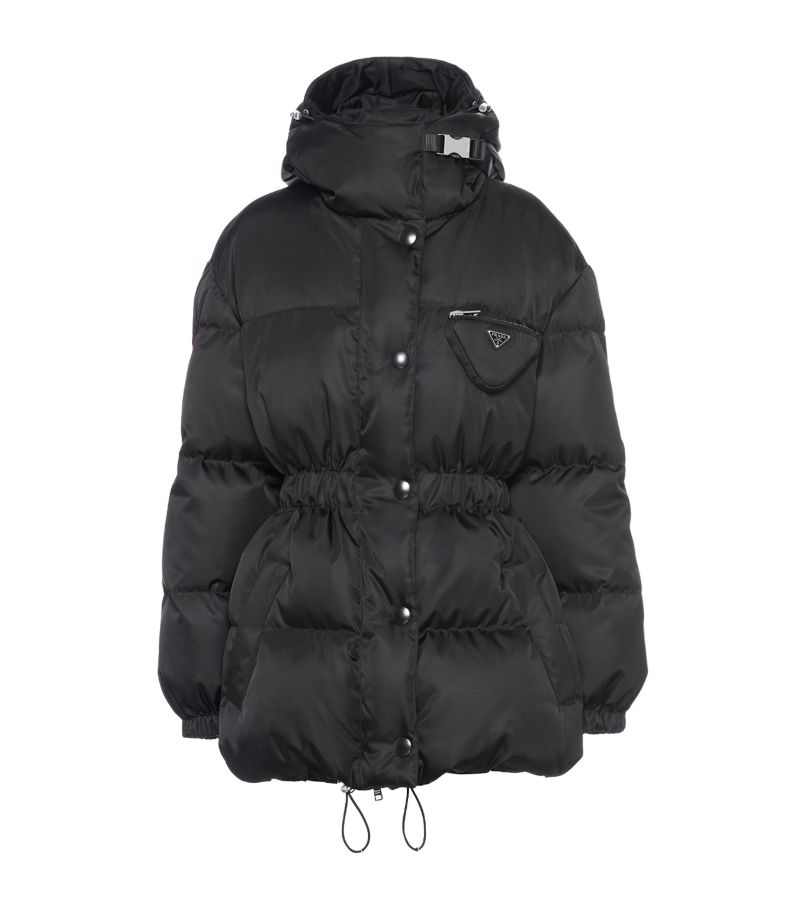 Prada Prada Hooded Re-Nylon Puffer Jacket