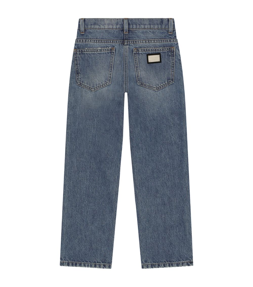 Dolce & Gabbana Dolce & Gabbana Kids Logo Jeans (2-6 Years)