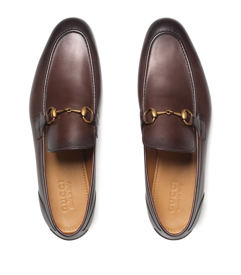 Gucci Gucci Leather Jordaan Loafers