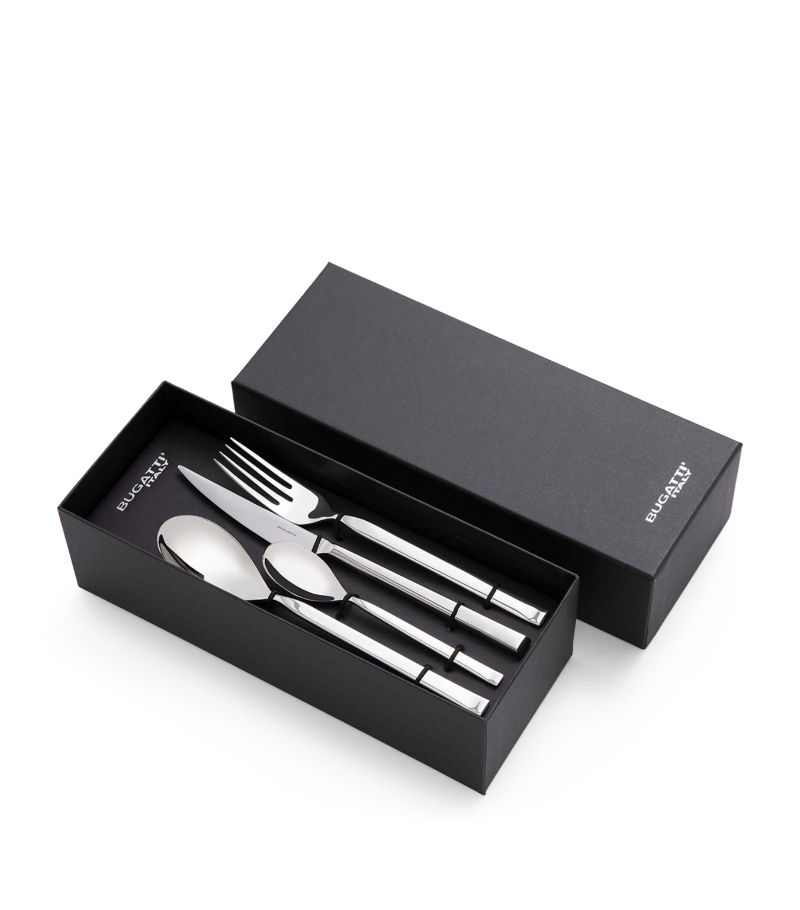 Bugatti Bugatti Puro Stainless Steel 24-Piece Cutlery Set