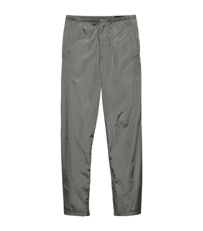 Prada Prada Nylon Wide-Leg Trousers