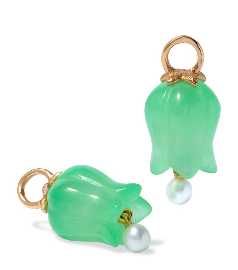 Annoushka Annoushka Jade Tulip Drop Earrings