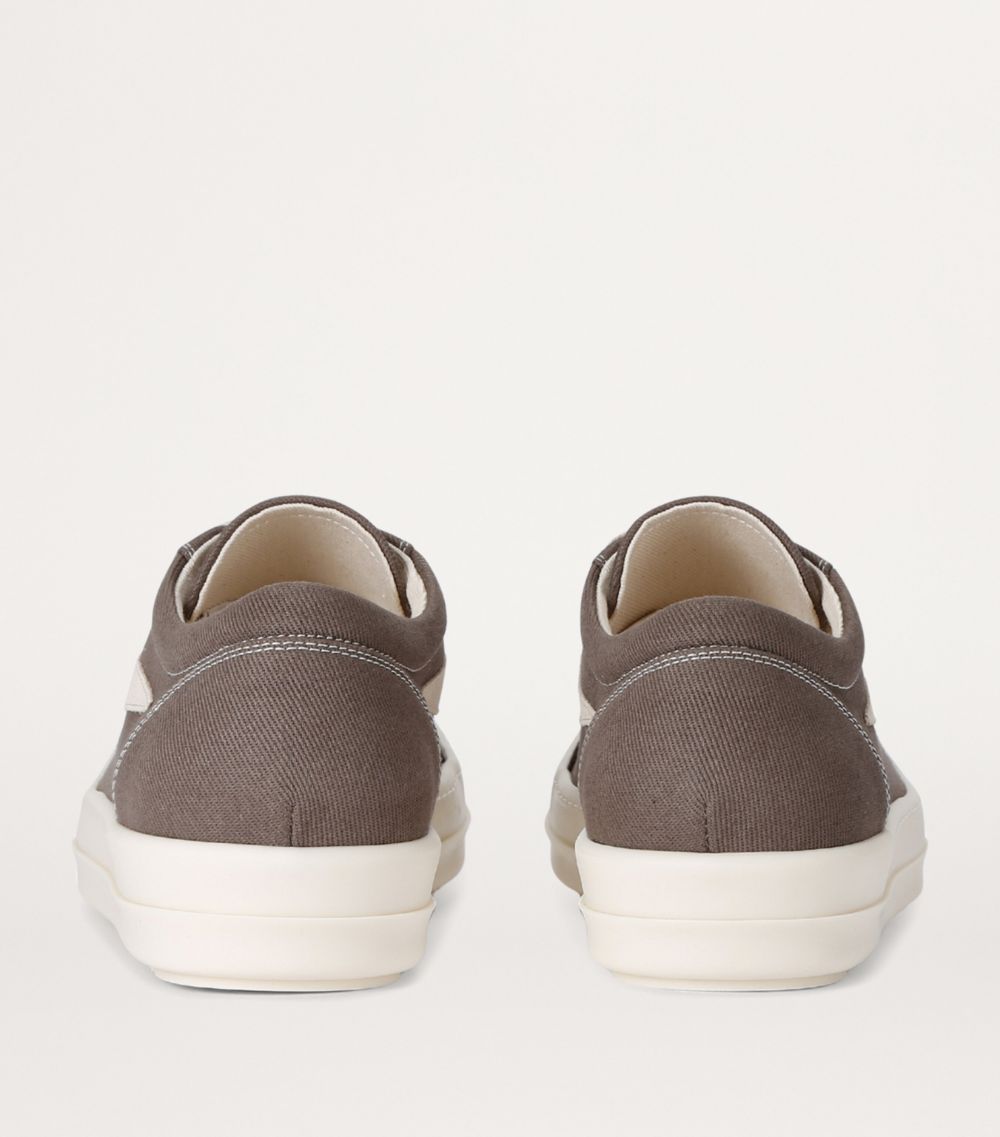 Rick Owens Rick Owens Canvas Vintage Low-Top Sneakers