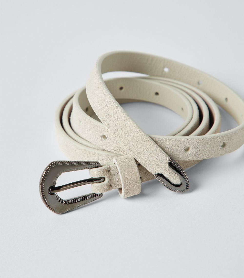 Brunello Cucinelli Brunello Cucinelli Suede Belt