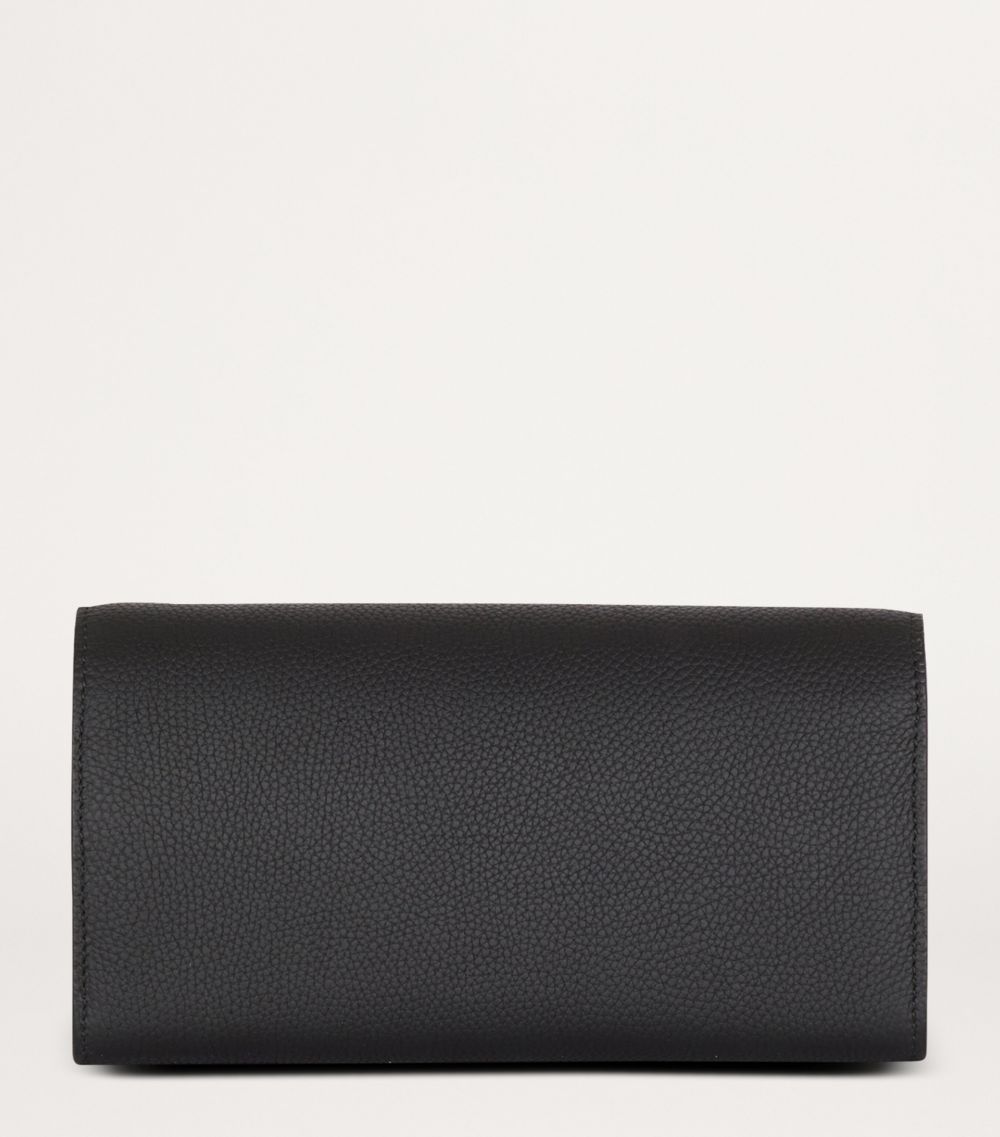 Balmain Balmain Leather B-Buzz Chain Wallet