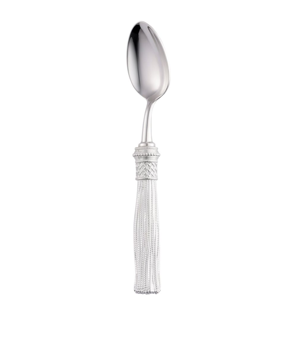 Christofle Christofle Pompon Silver-Plated 4-Piece Cutlery Set