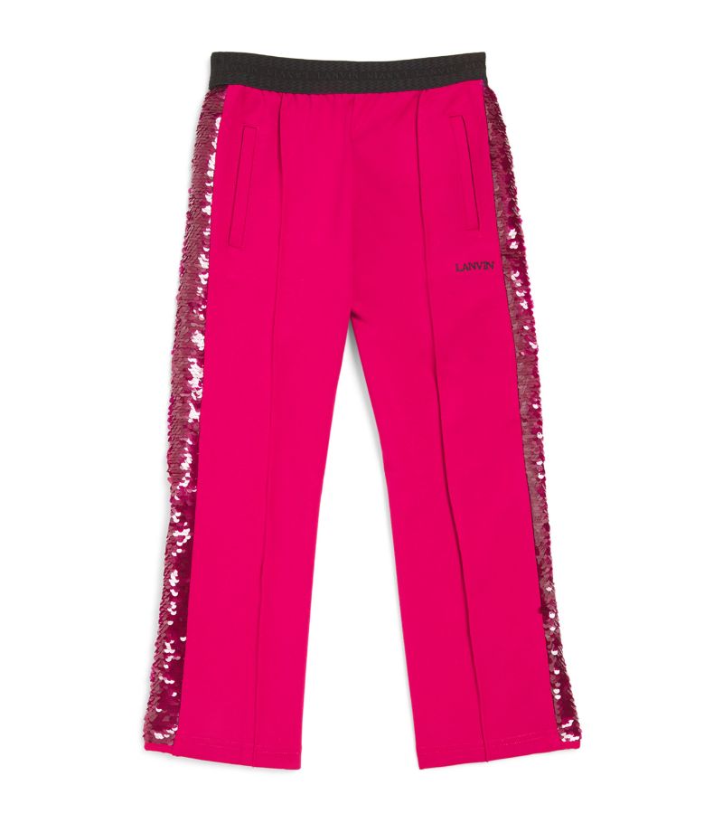 Lanvin Enfant Lanvin Enfant Sequin-Trim Sweatpants (4-12 Years)