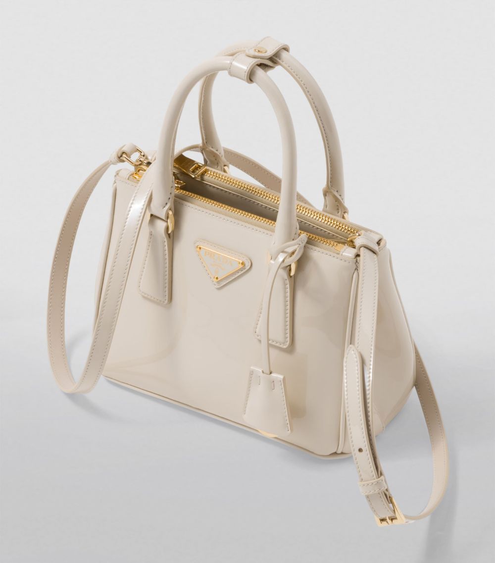 Prada Prada Mini Leather Galleria Top-Handle Bag