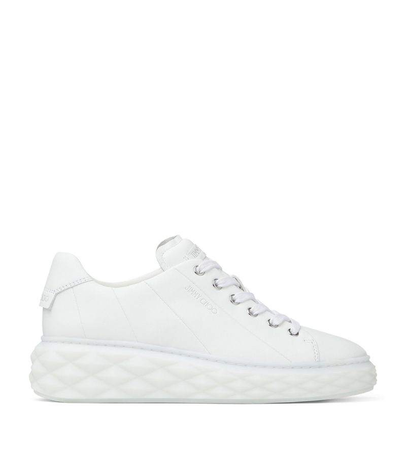 Jimmy Choo Jimmy Choo Leather Diamond Light Maxi Sneakers