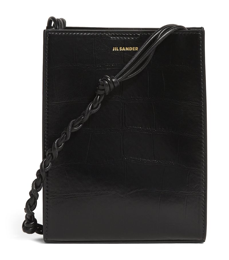 Jil Sander Jil Sander Small Leather Tangle Shoulder Bag