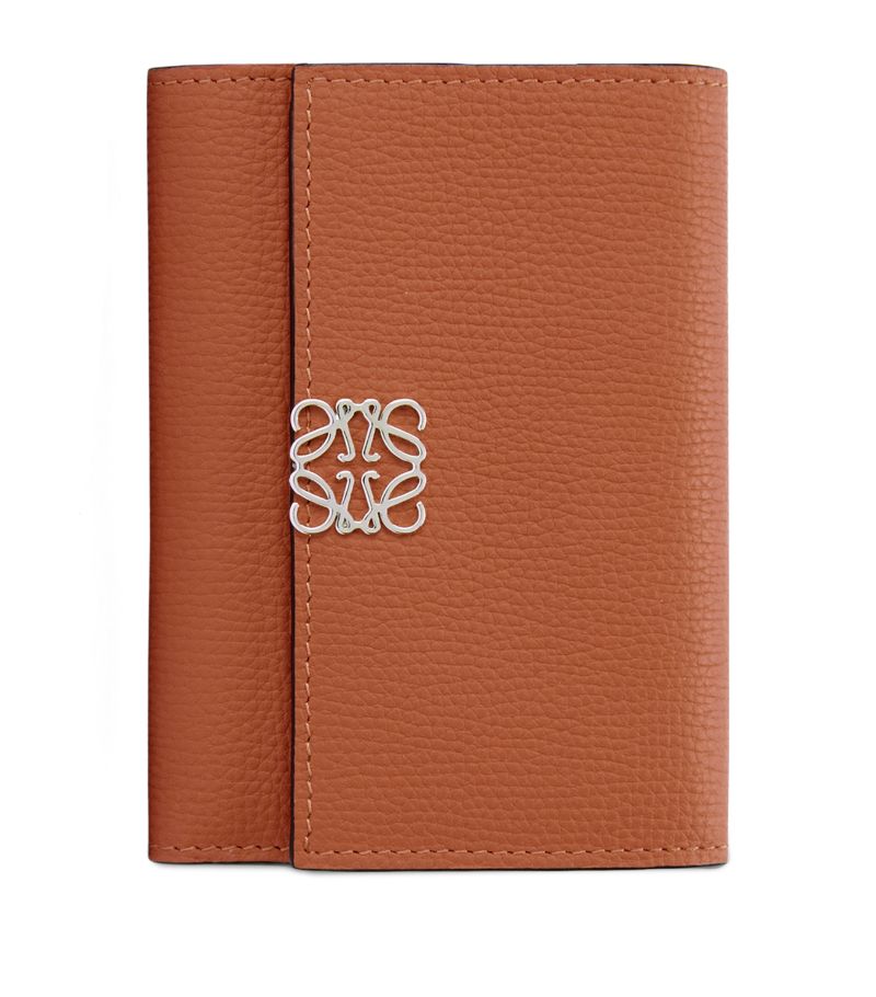 Loewe Loewe Leather Anagram Vertical Wallet