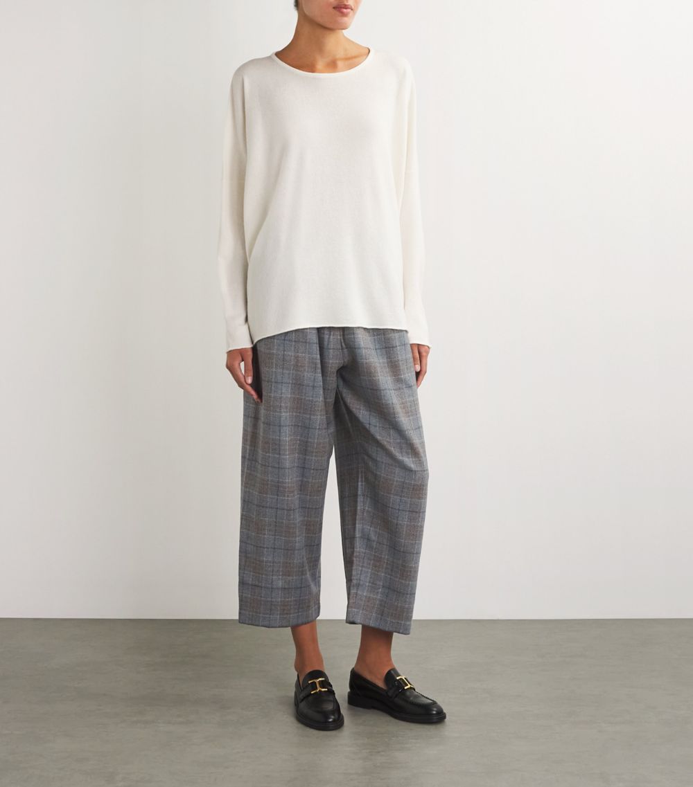 Eskandar Eskandar Wool-Silk Japanese Trousers