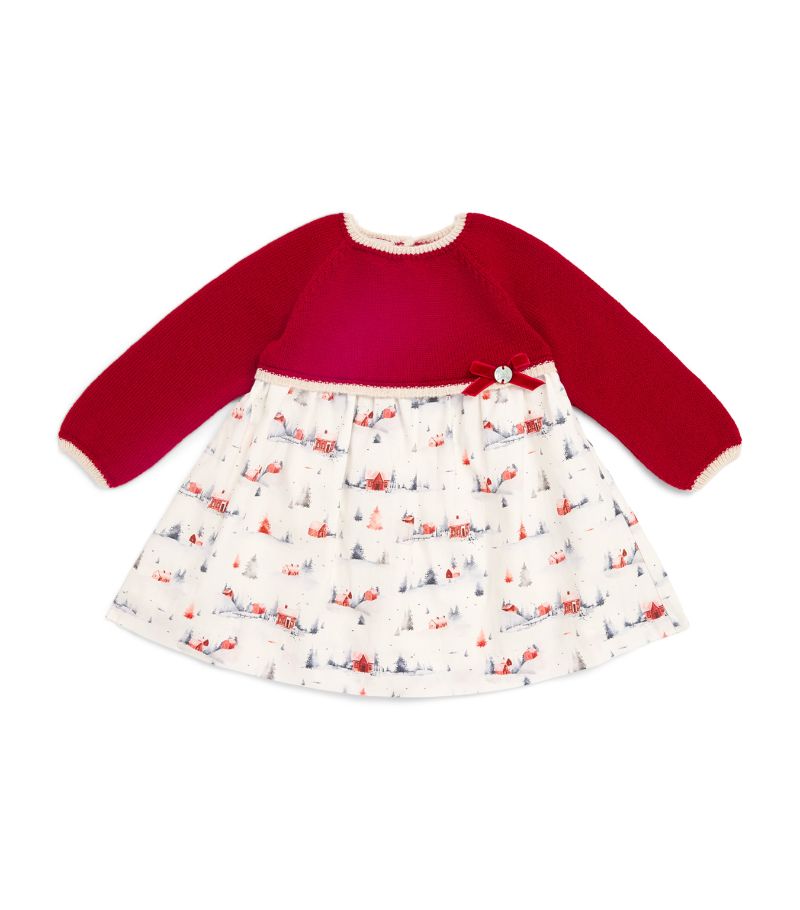 Paz Rodriguez Paz Rodriguez Cotton-Wool Dress (0-36 Months)