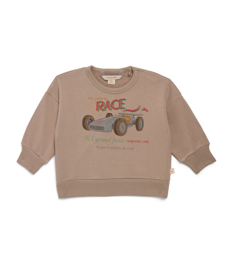 Konges Sløjd Konges Sløjd Cotton-Blend Racer Sweatshirt (3-36 Months)