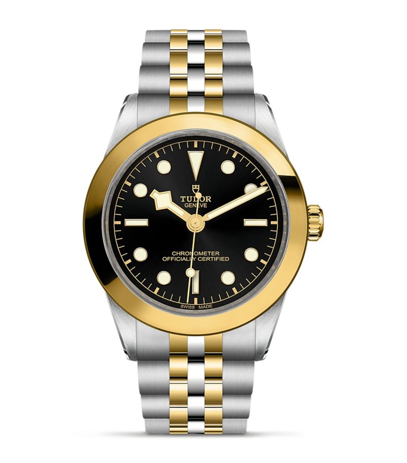 Tudor Tudor Black Bay Stainless Steel And Yellow Gold Watch 39Mm