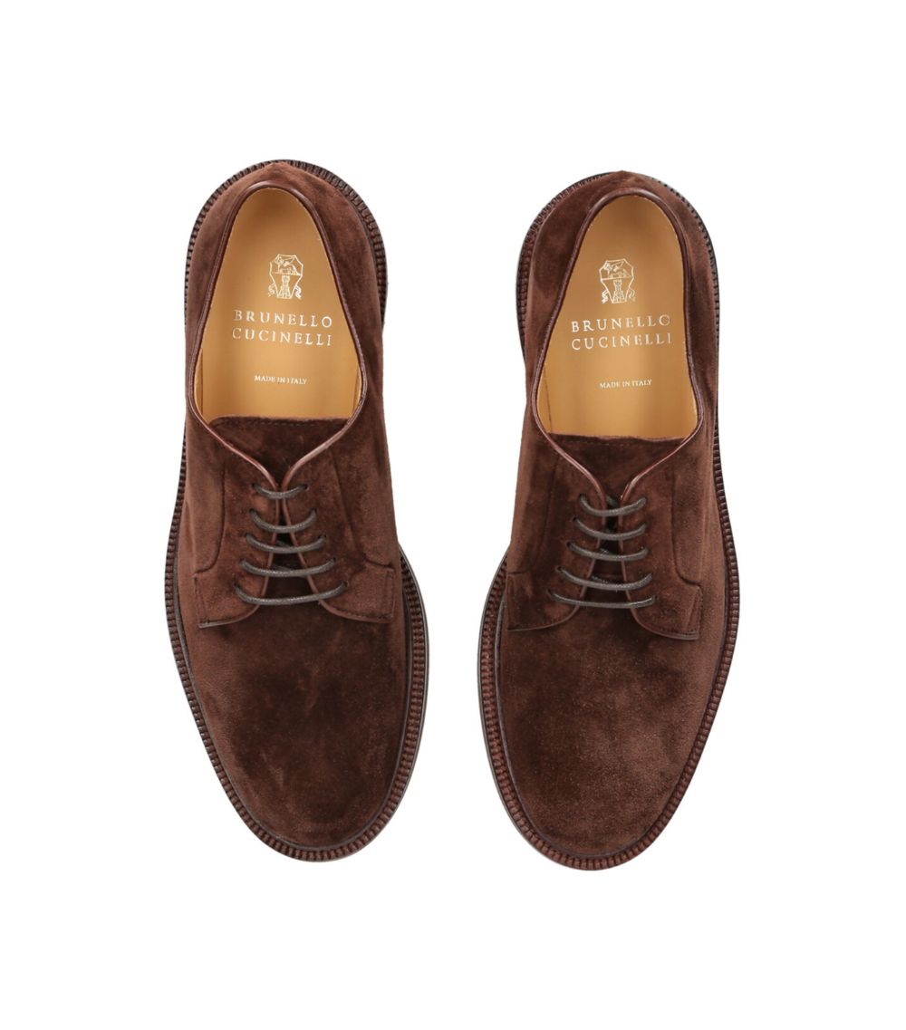 Brunello Cucinelli Brunello Cucinelli Suede Derby Shoes