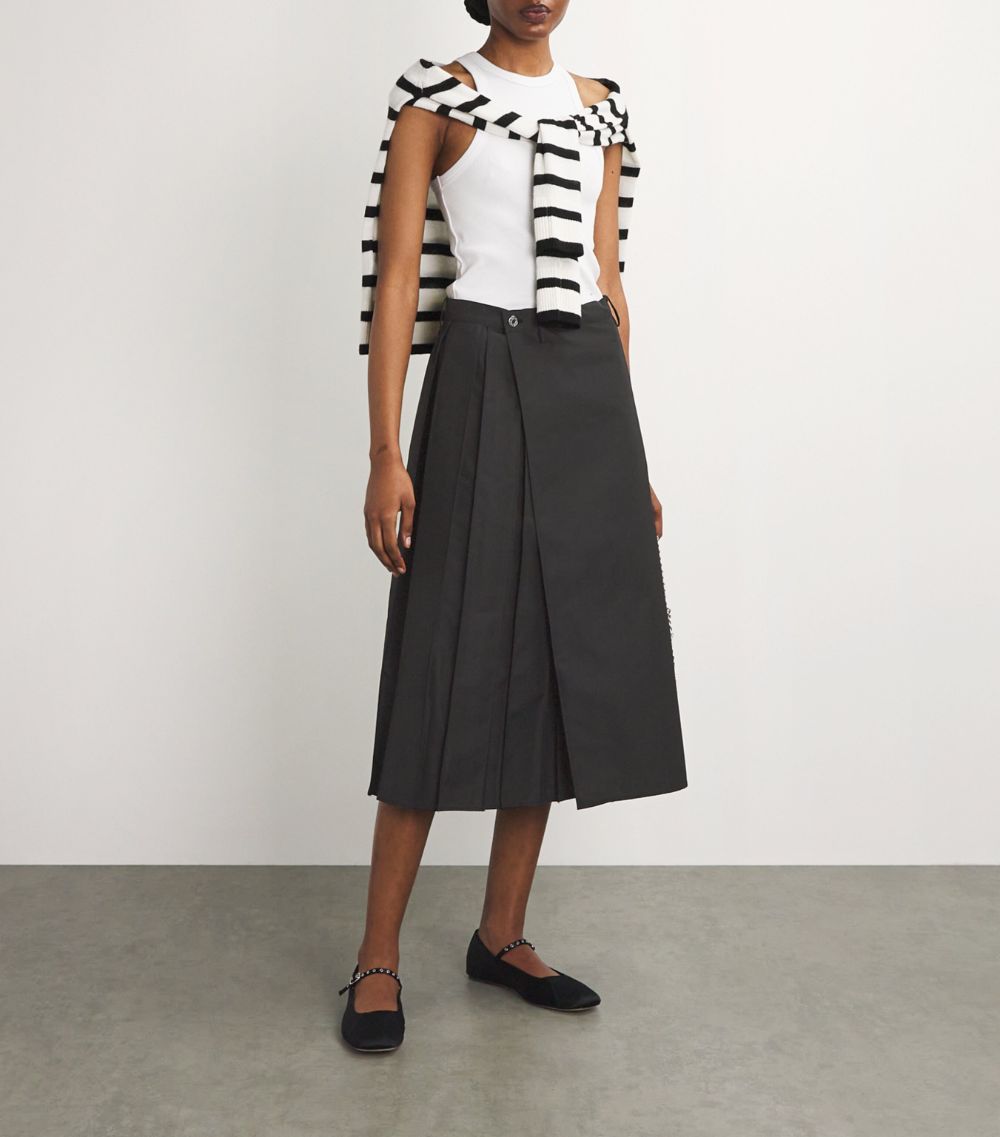 Max & Co. Max & Co. Pleated Midi Skirt