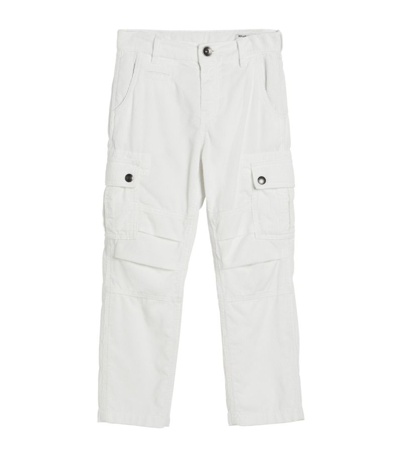 Brunello Cucinelli Kids Brunello Cucinelli Kids Corduroy Cargo Trousers (4-12+ Years)