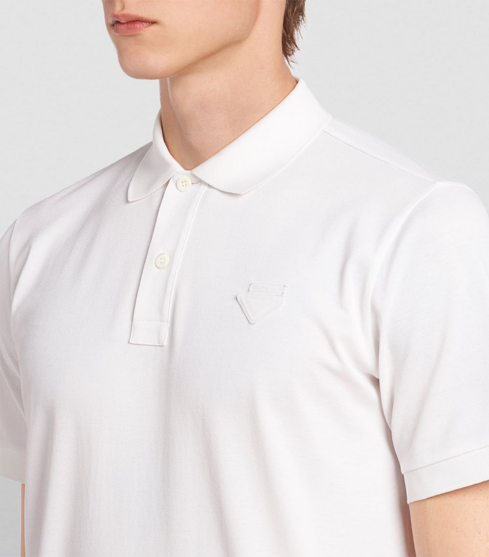 Prada Prada Logo Polo Shirt