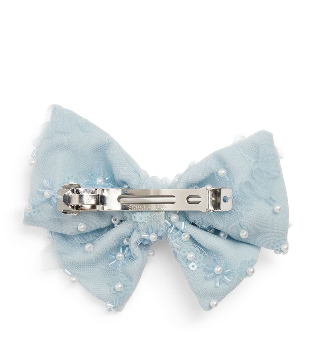 Self-Portrait Kids Self-Portrait Kids Embellished Bow Hair Clip