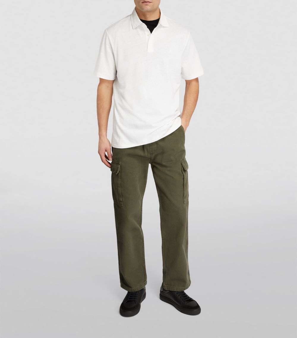 Polo Ralph Lauren Polo Ralph Lauren Cotton-Linen Polo Shirt