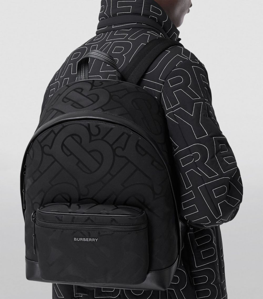 Burberry Burberry TB Monogram Jacquard Backpack