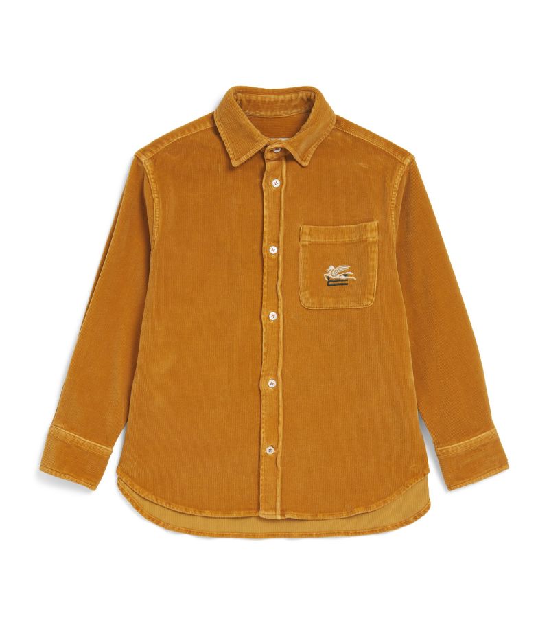  Etro Kids Embroidered Logo Shirt (4-16 Years)