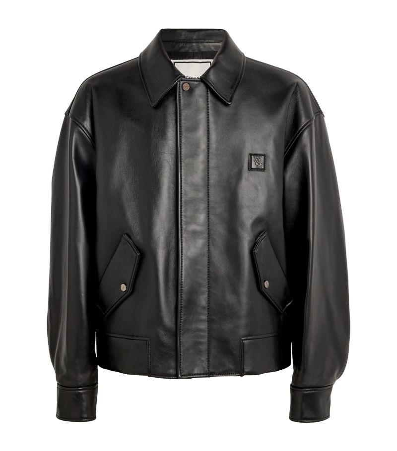 Wooyoungmi Wooyoungmi Leather Bomber Jacket