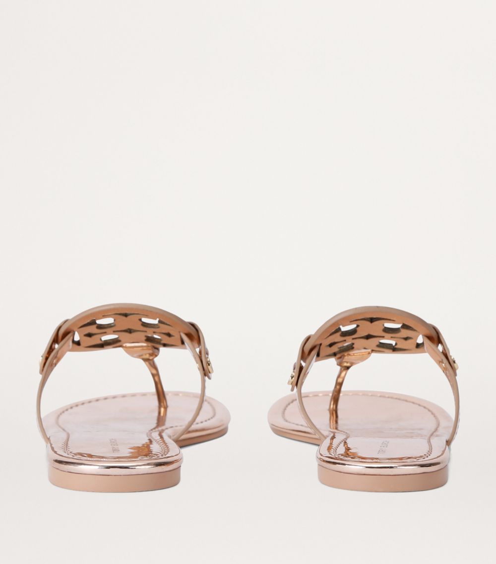 Tory Burch Tory Burch Metallic Miller Logo Sandals