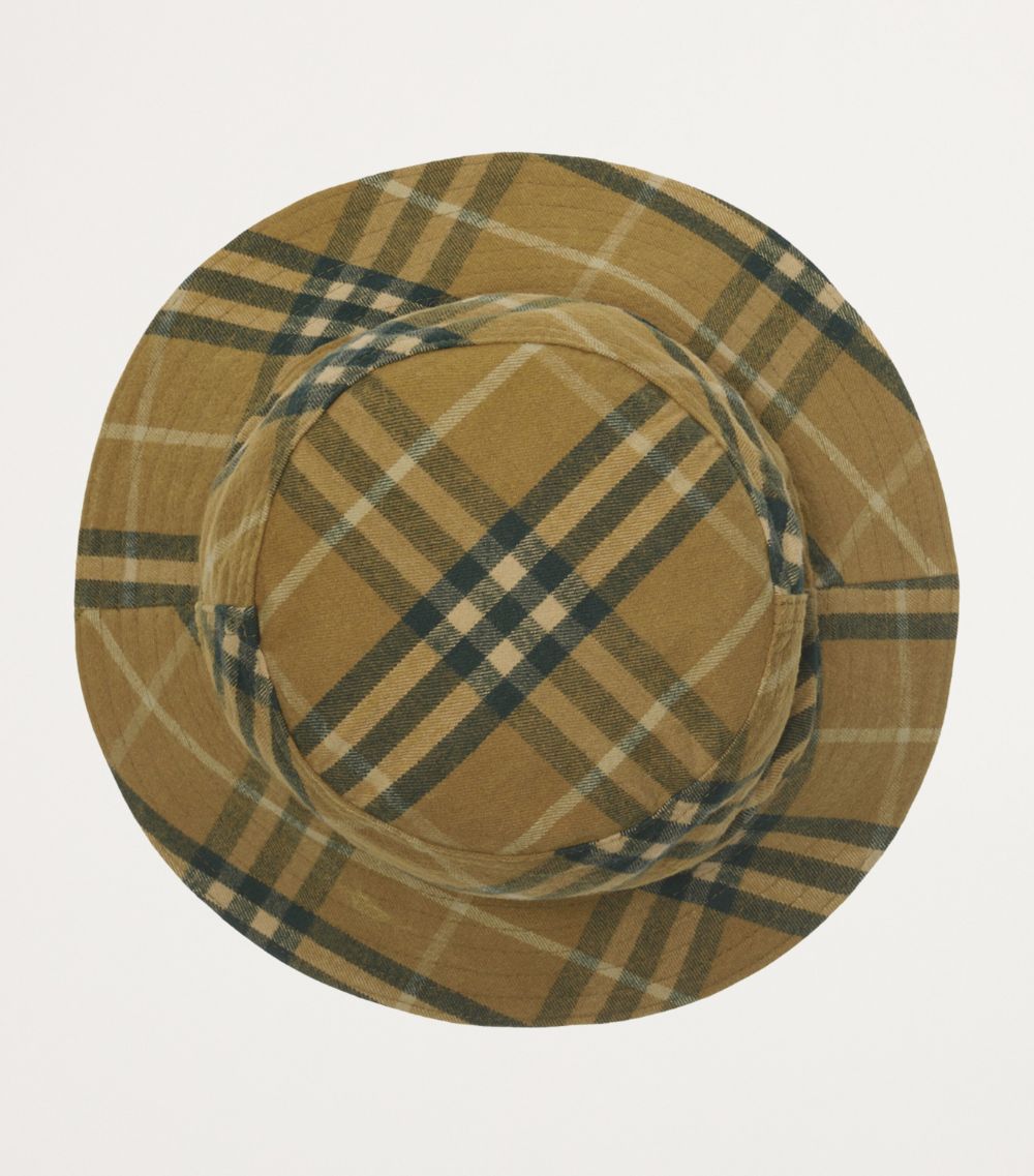 Burberry Burberry Cotton Check Bucket Hat