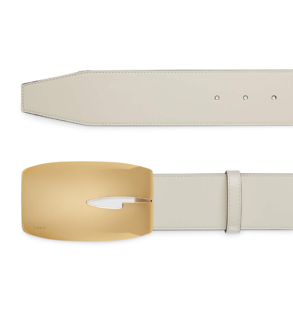 Gucci Gucci Leather G Buckle Belt