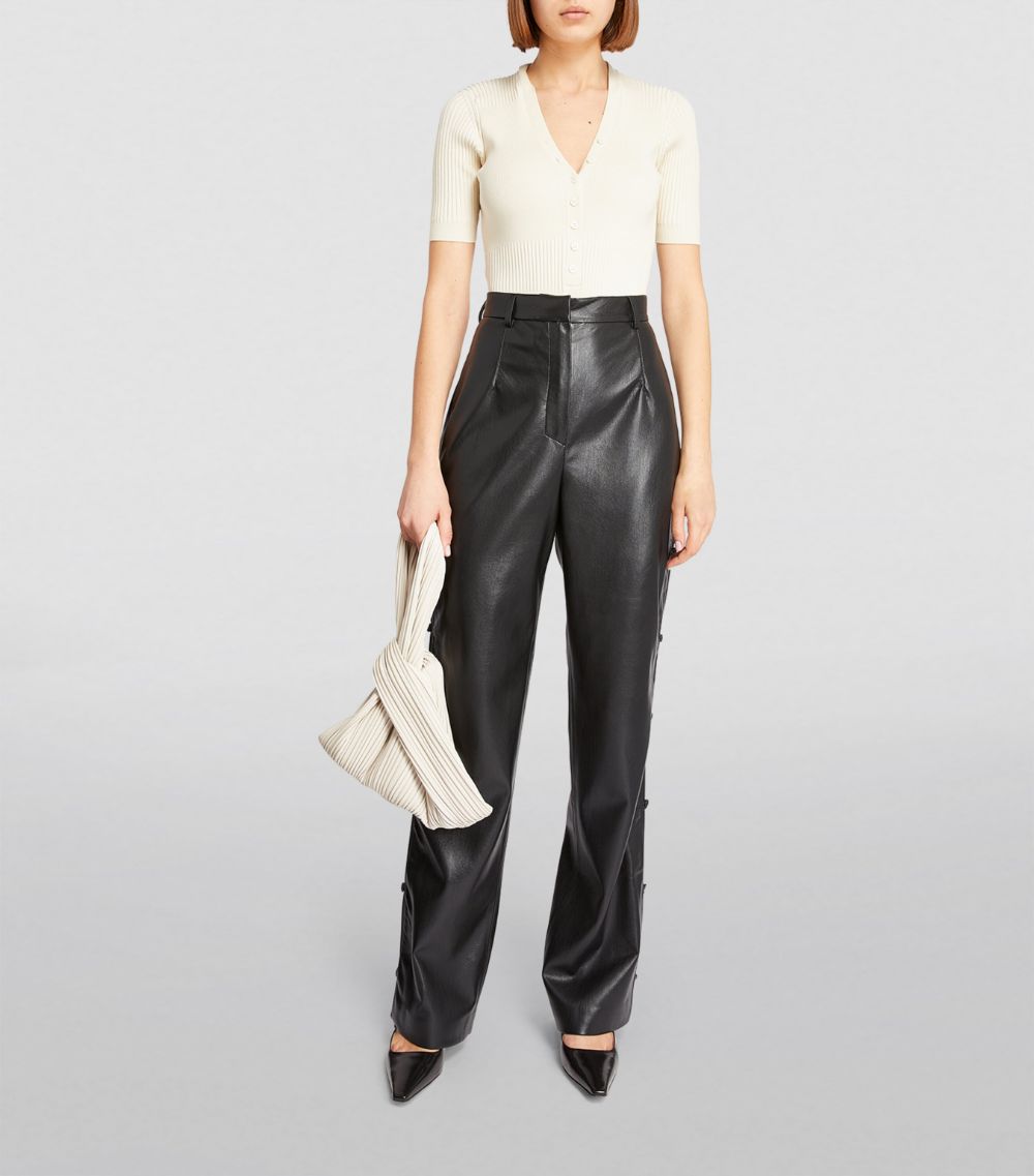 Nanushka Nanushka Vegan Leather Felina Trousers