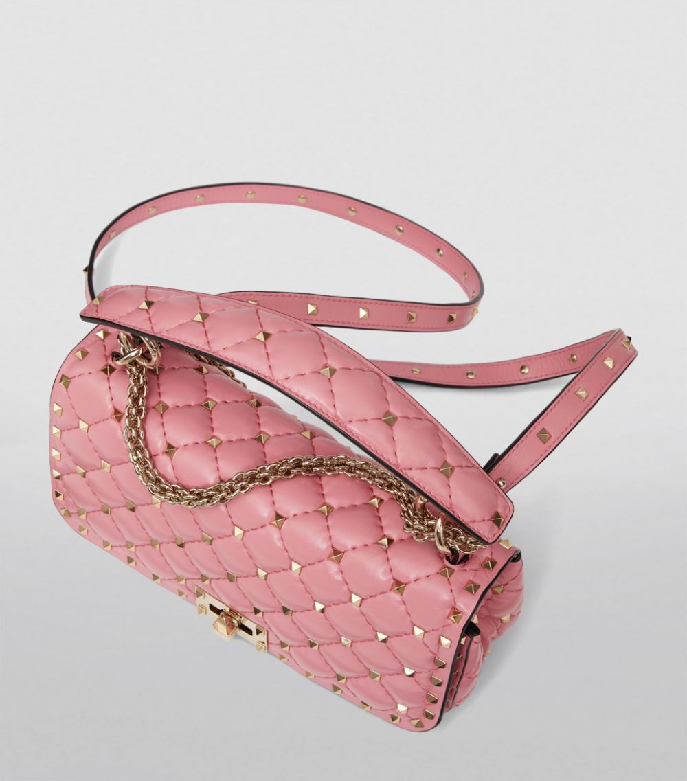 VALENTINO GARAVANI Valentino Garavani Leather Rockstud Spike Shoulder Bag