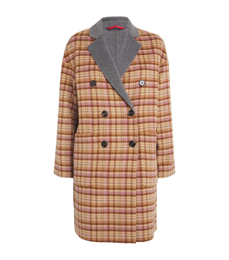 Max & Co. Max & Co. Wool-Blend Reversible Coat