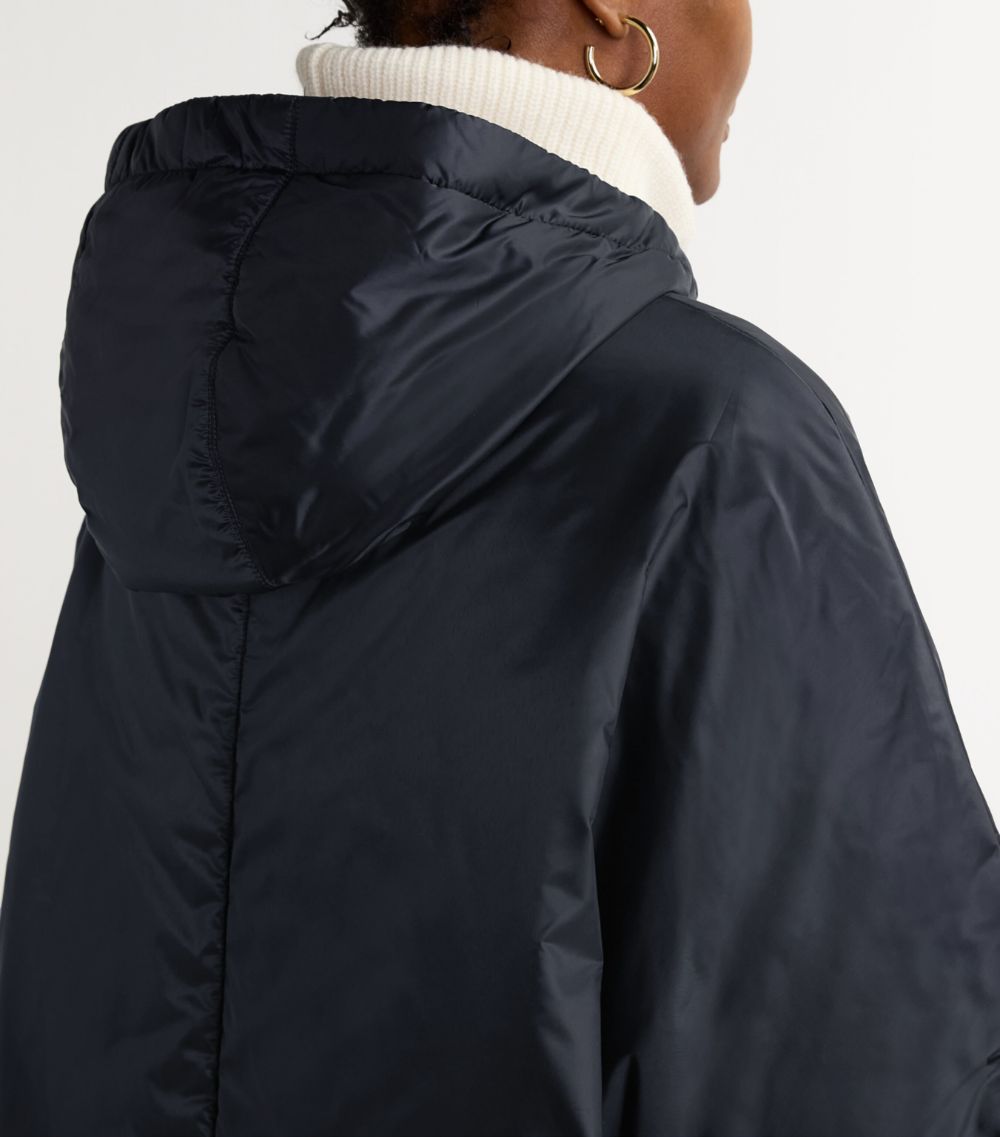 Max Mara Max Mara Water-Repellent Hooded Cape