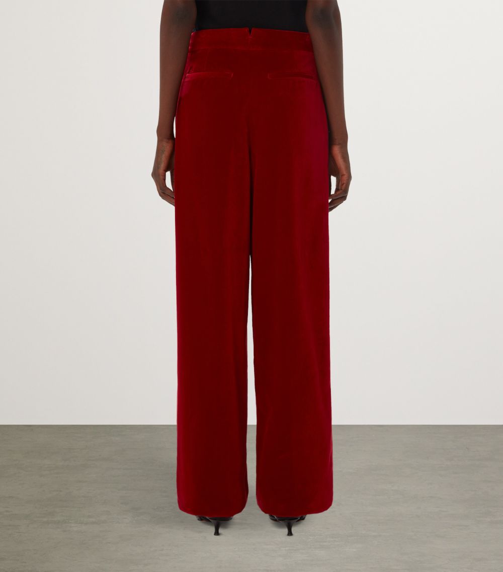 Jw Anderson Jw Anderson Velvet Trousers