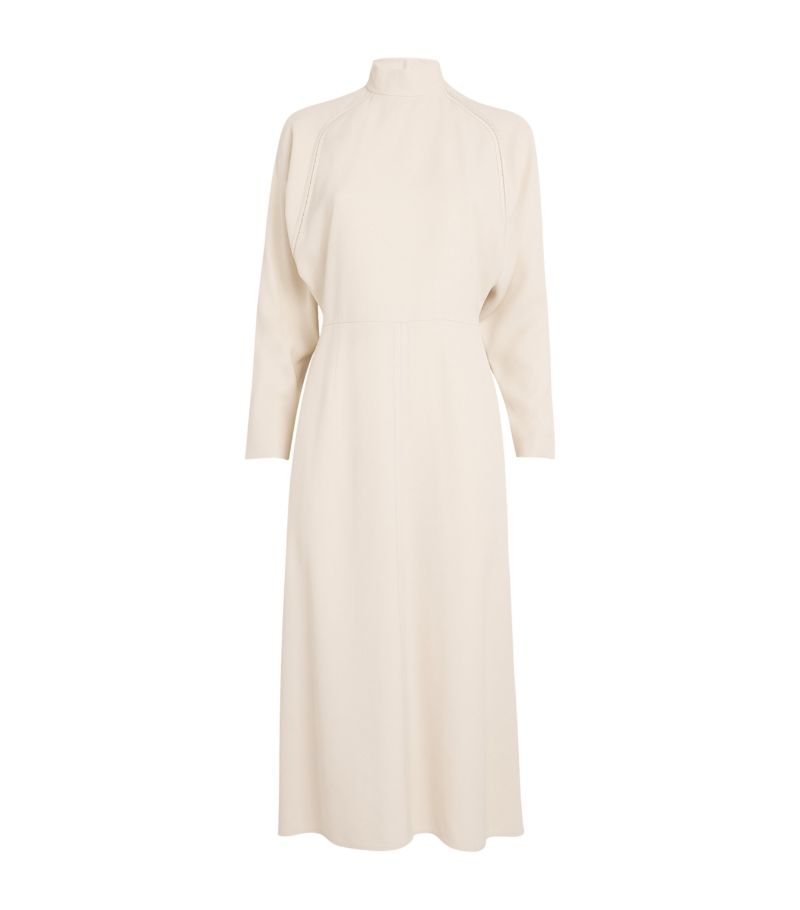 AGNONA Agnona Batwing-Sleeve Midi Dress