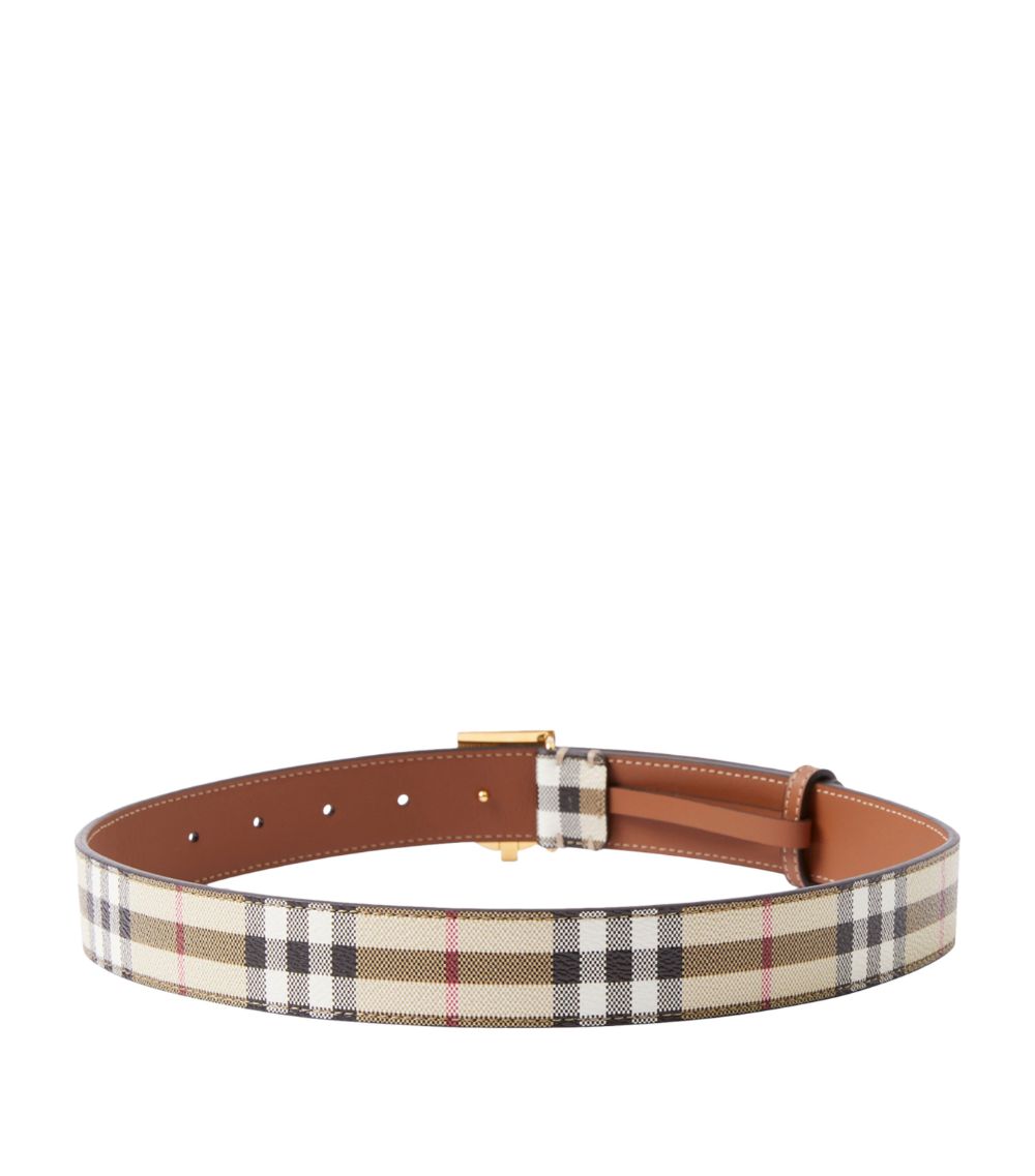 Burberry Burberry House Check Monogram Belt