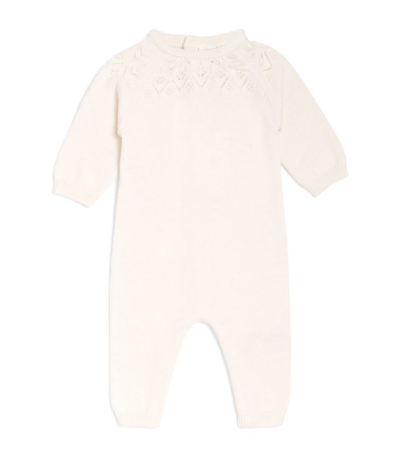 Carrément Beau Carrement Beau Cotton-Wool Playsuit (6 Months)