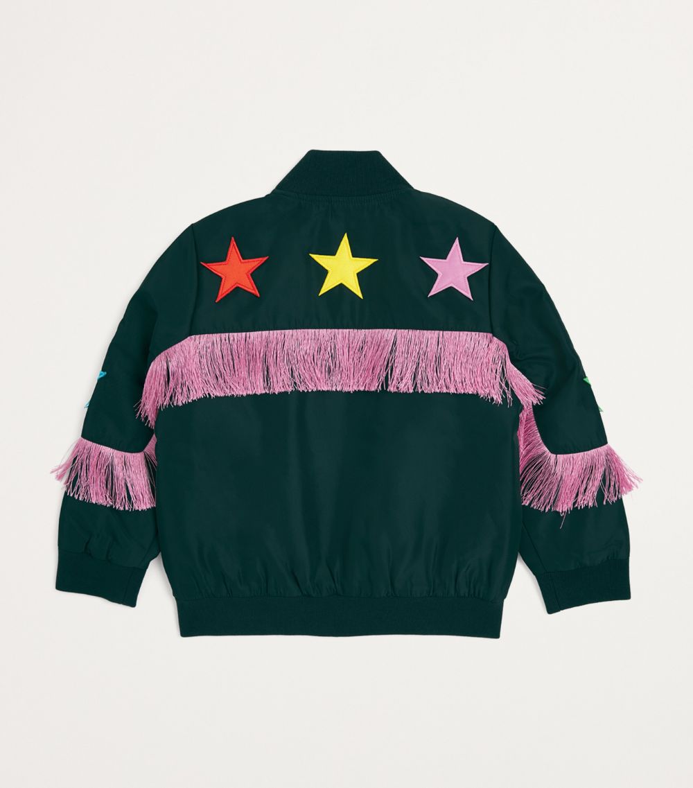 Stella McCartney Kids Stella Mccartney Kids Fringed Jacket