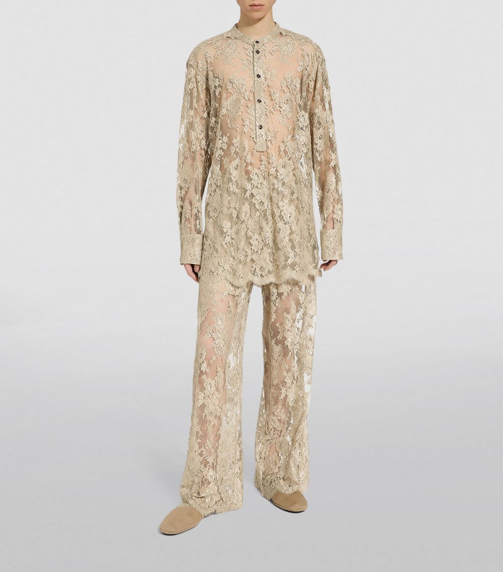 Dolce & Gabbana Dolce & Gabbana Lace Sweatpants