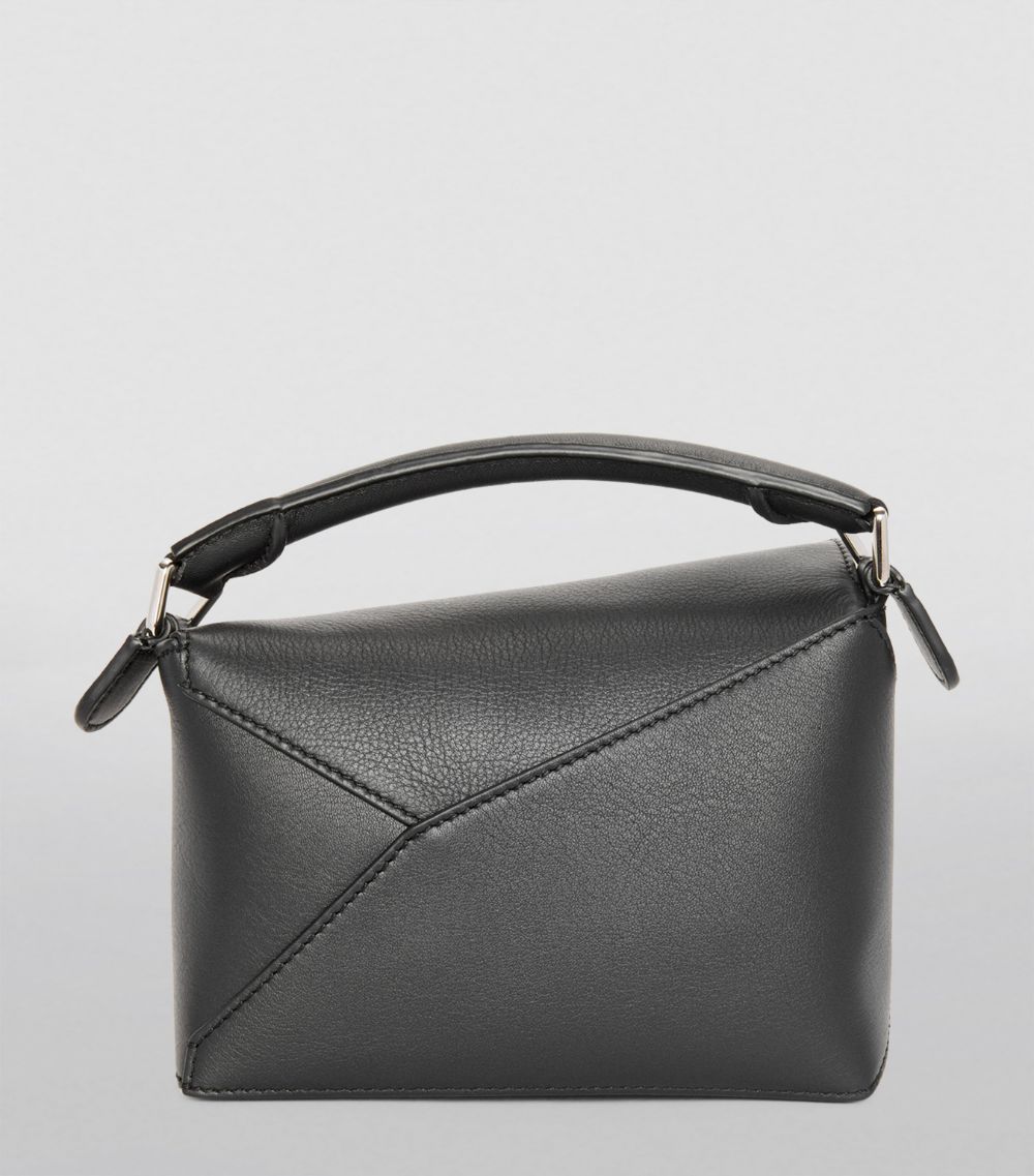 Loewe Loewe Mini Leather Puzzle Edge Top-Handle Bag