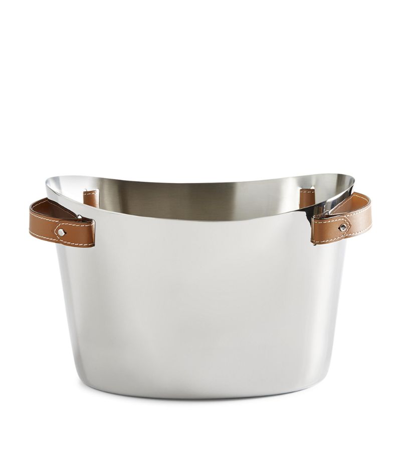 Ralph Lauren Home Ralph Lauren Home Stainless Steel Wyatt Double Champagne Cooler