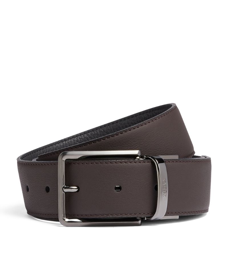 zegna Zegna Leather Belt