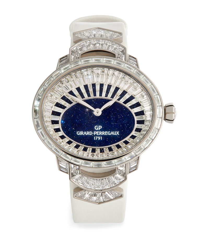 Girard-Perregaux Girard-Perregaux White Gold And Diamond Cat'S Eye High Jewellery Watch 33Mm
