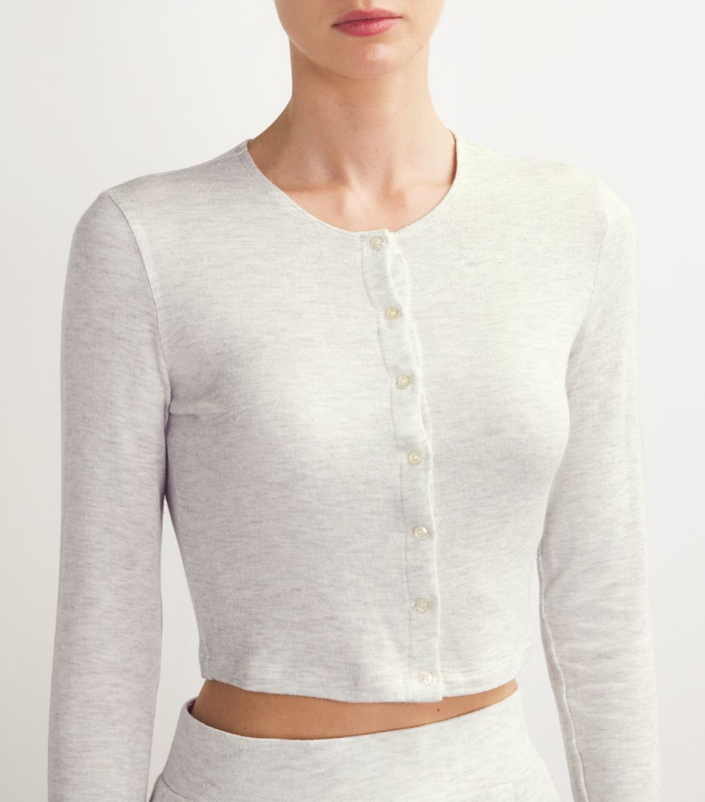 Leset Leset Cropped Lauren Cardigan Ii